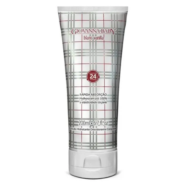 Loção Hidratante Blanc Vanilla 200ml - Giovanna Baby