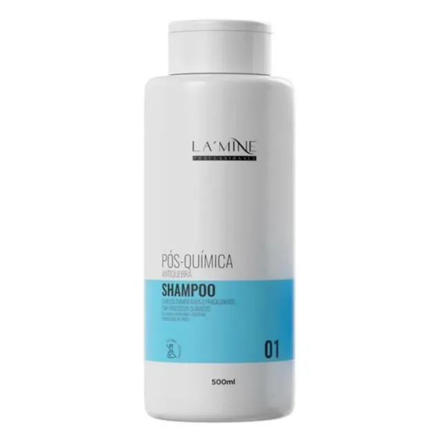 Shampoo Pós-Química 500ml - La'Mine