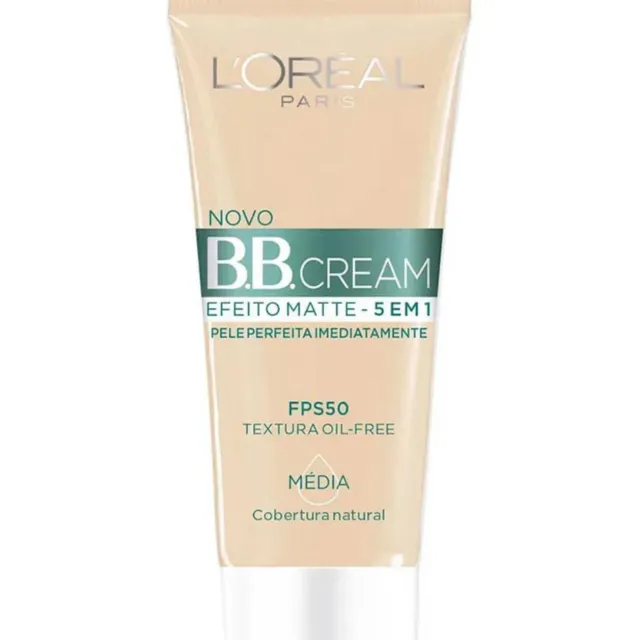 BB.Cream Efeito Matte FPS 50 Cor Média 30ml - L'Oréal Paris