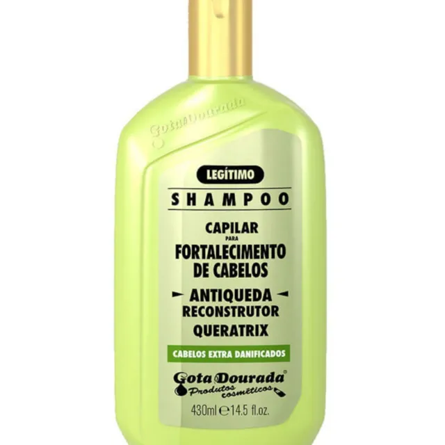 Shampoo Antiqueda 430ml - Gota Dourada