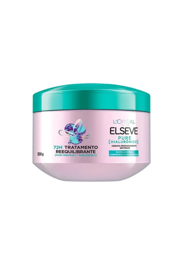 Máscara Pure Hialurônico 72h 300g - L'Oréal Elseve