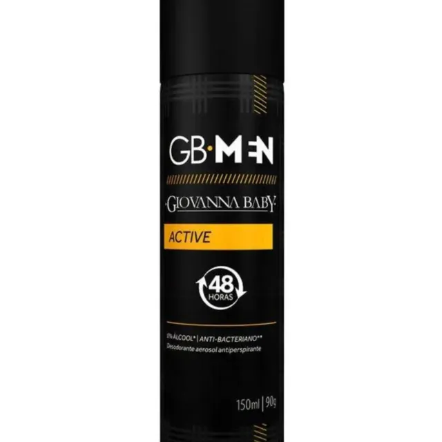 Desodorante Masculino Spray Active 150ml - Giovanna Baby