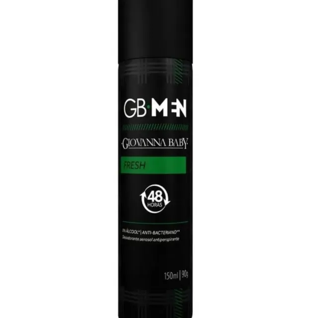 Desodorante Masculino GB Men Fresh Spray 150ml - Giovanna Baby