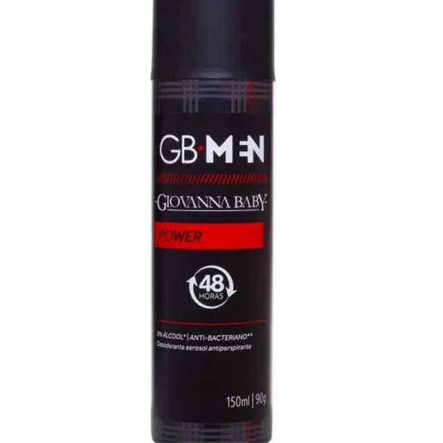 Desodorante Masculino GB Men Power Spray 150ml - Giovanna Baby