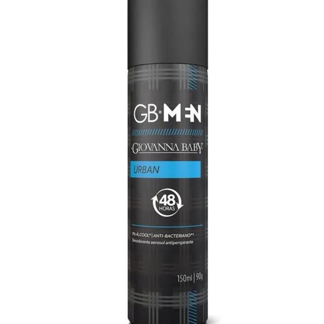 Desodorante Masculino GB Men Urban Spray 150ml - Giovanna Baby