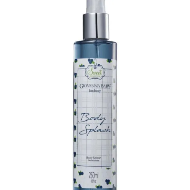Body Splash Blueberry 260ml - Giovanna Baby