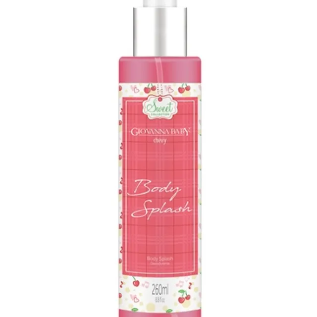 Body Splash Cherry 260ml - Giovanna Baby