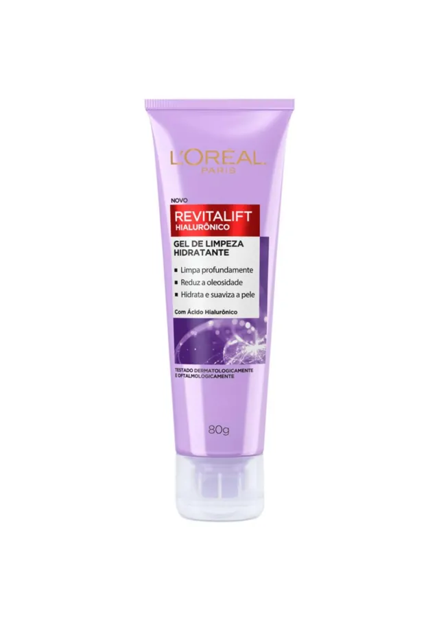 Gel De Limpeza Hidratante Revitalift Hialurônico 80g - L'Oréal Paris