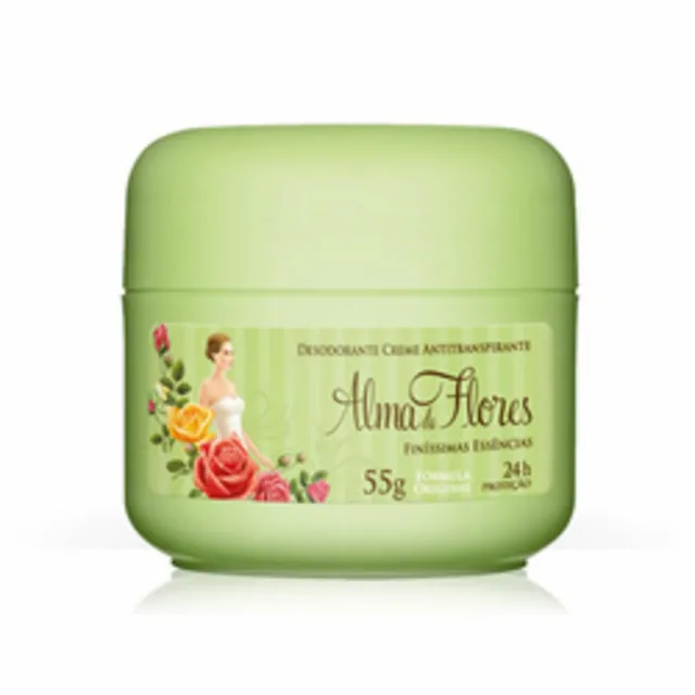 Desodorante Alma De Flores Creme Clássico 55g