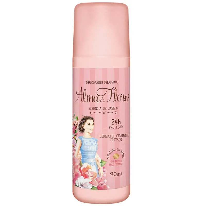 Desodorante Alma De Flores Essencia De Jasmim 90Ml