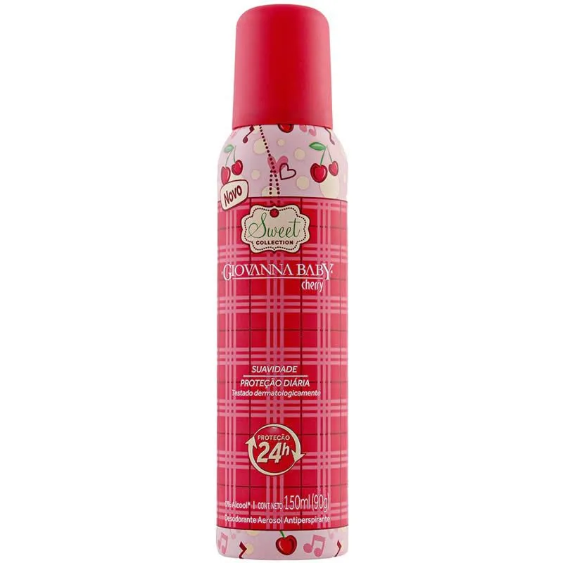 Desodorante Giovanna Baby Sweet Cherry Spray 150 ML