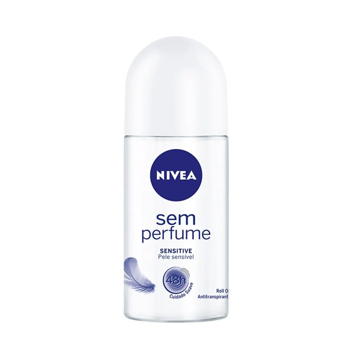 Desodorante Roll On Nivea Sensitive Sem Perfume 50Ml