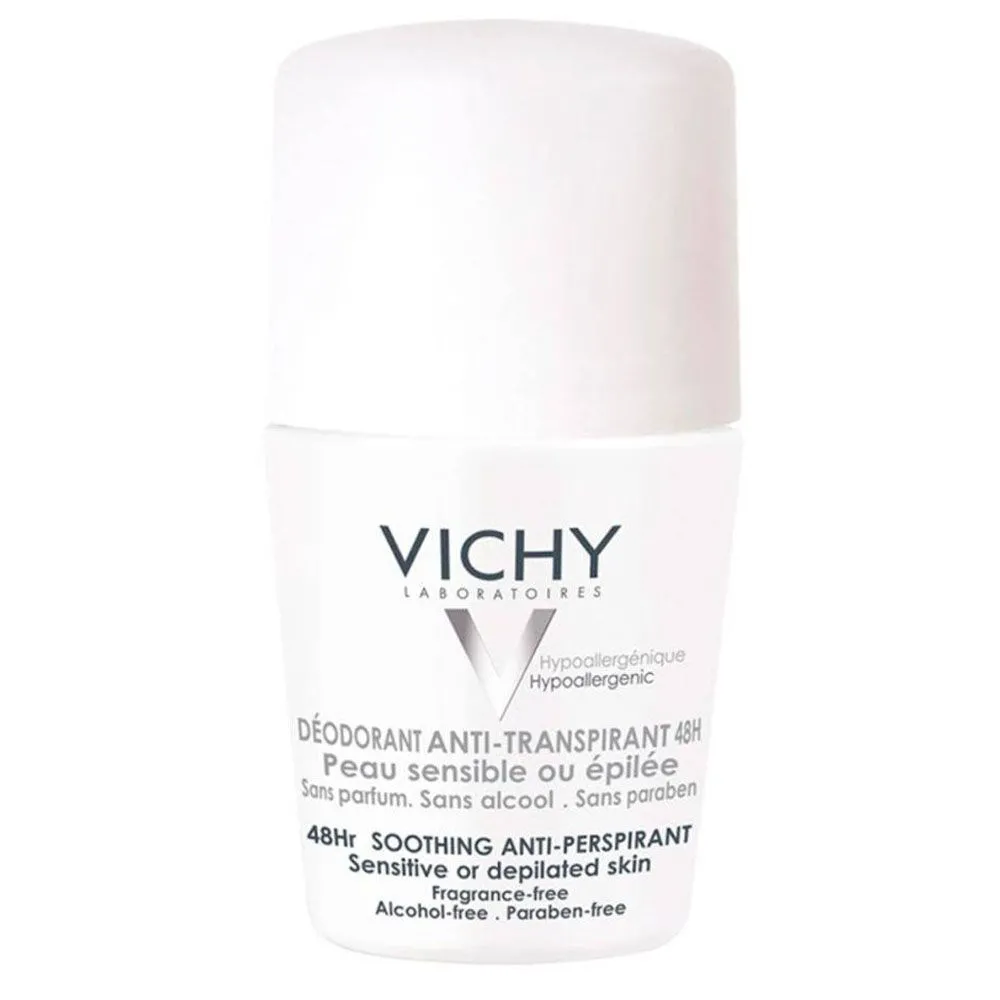 Desodorante Vichy 48 Horas Pele Sensível Rollon 50Ml