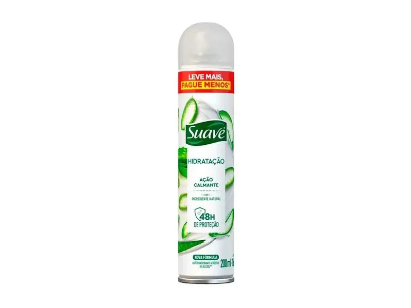 Desodorante Suave Aerosol Hidrataçao 200ml