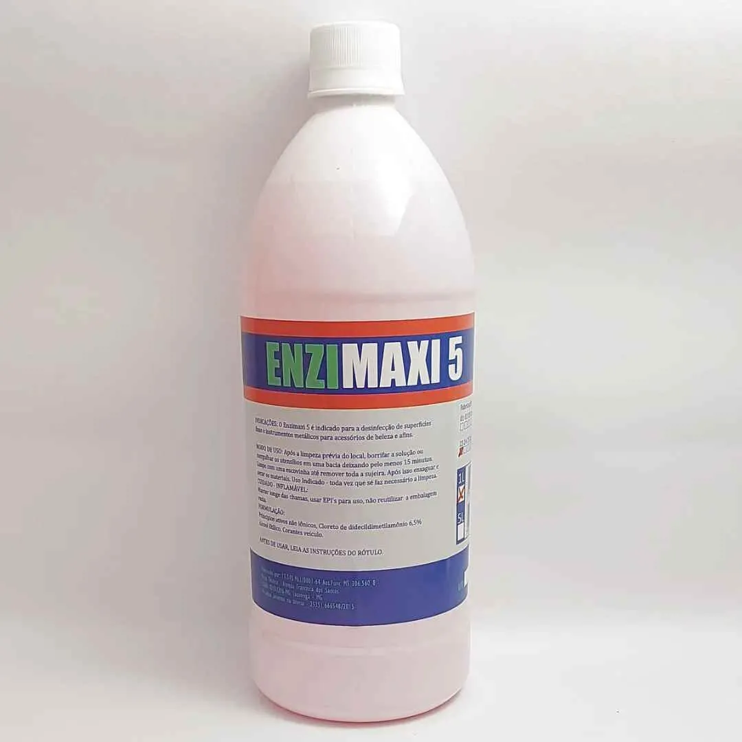 Detergente Enzimático Enzimaxi 5 - 1 Litro
