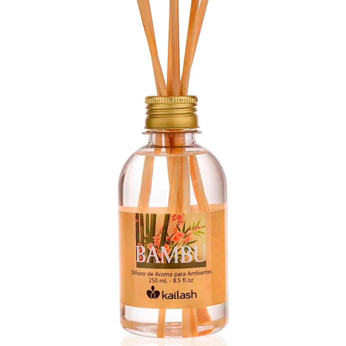 Difusor Econômico de Perfume para Ambientes Kailash 250ml Bambu