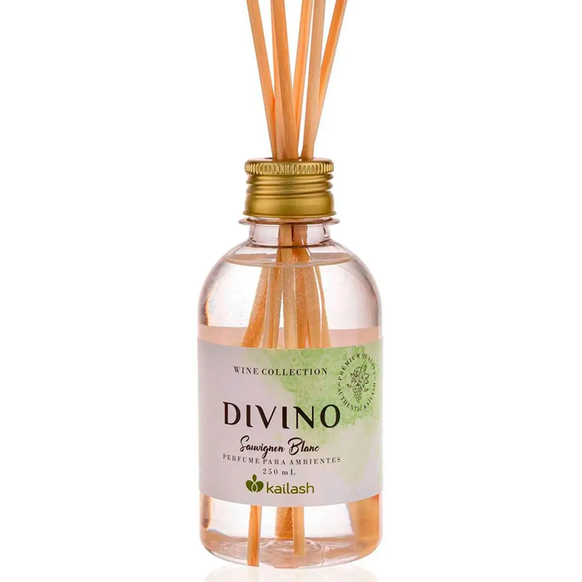 Difusor Econômico de Perfume para Ambientes Kailash 250ml Divino Sauvignon Blanc