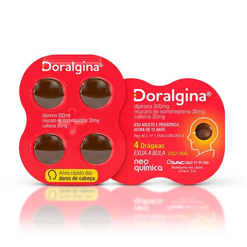 Doralgina C/4 Drágeas