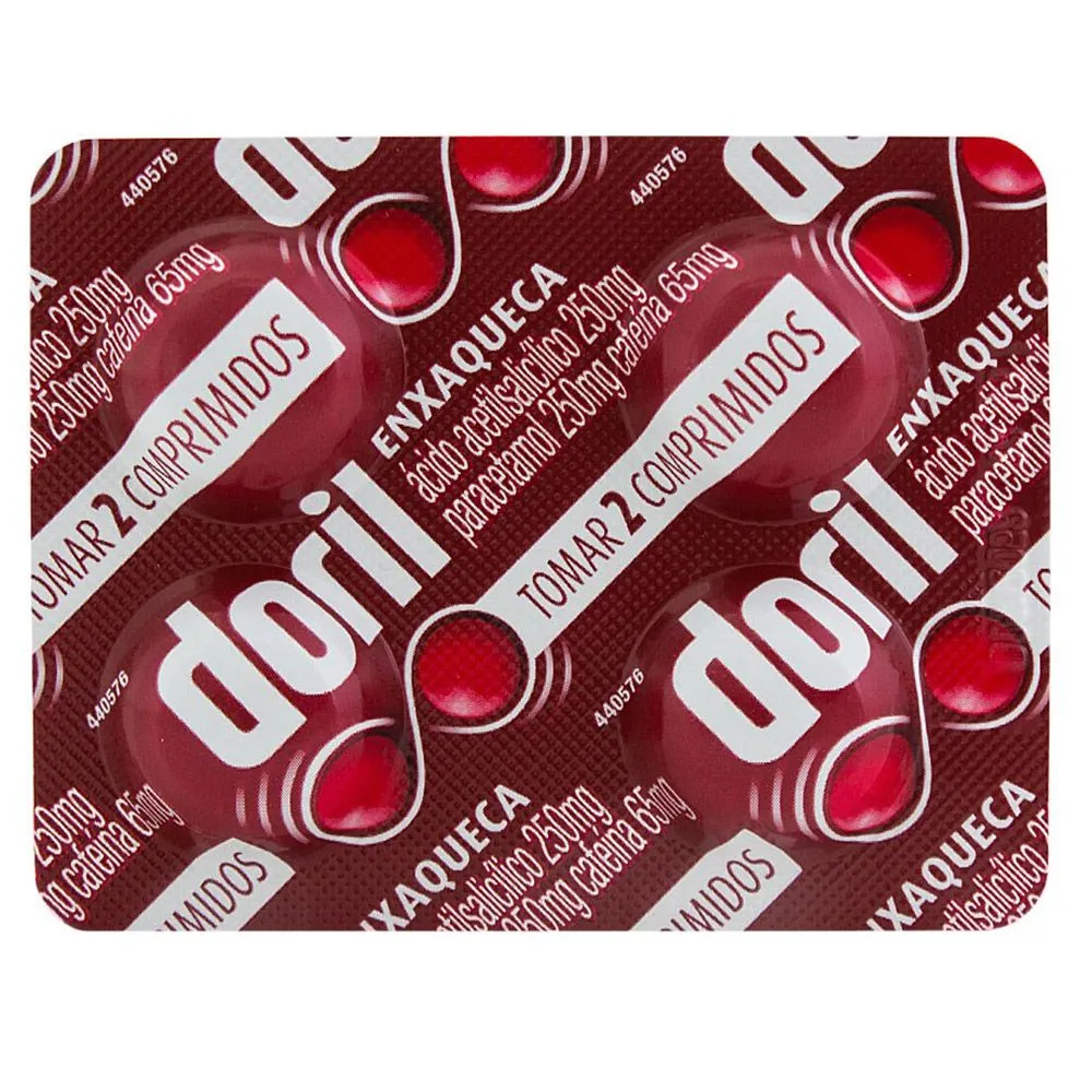 Doril Enxaqueca C/4 Comprimidos Revestidos