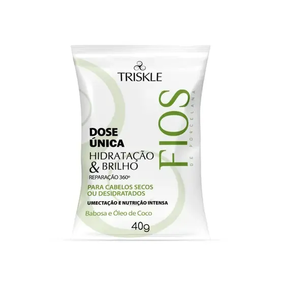 Dose Unica Triskle Hidrataçao e Brilho 40G