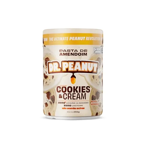 Dr Peanut Pasta de Amendoim Cookies e Cream 250g