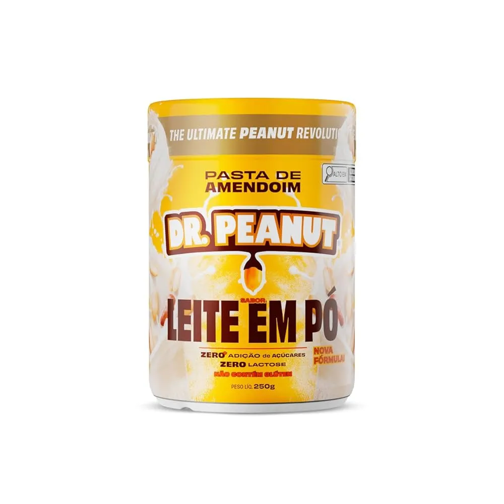 Dr Peanut Pasta de Amendoim Leite em Pó 250g