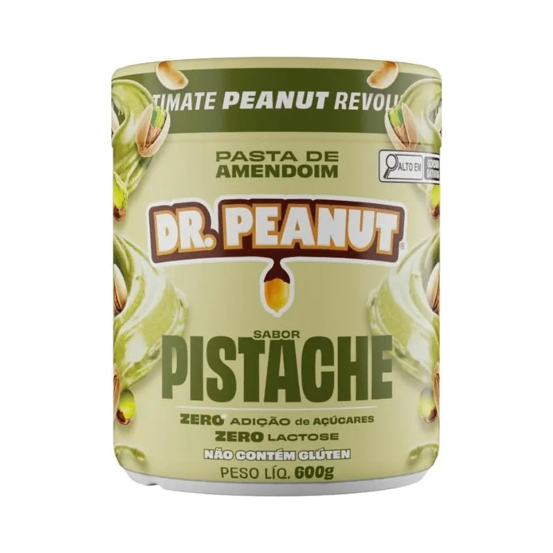 Dr Peanut Pasta de Amendoim Pistache 600g