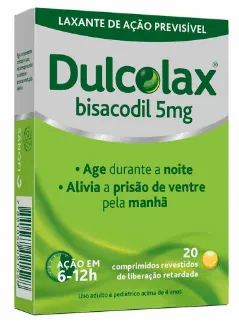 Dulcolax 5mg Laxante 20 comprimidos