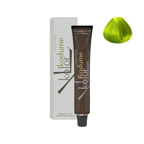 Pigmento Kostume Crazy Color Verde Neon 60ml