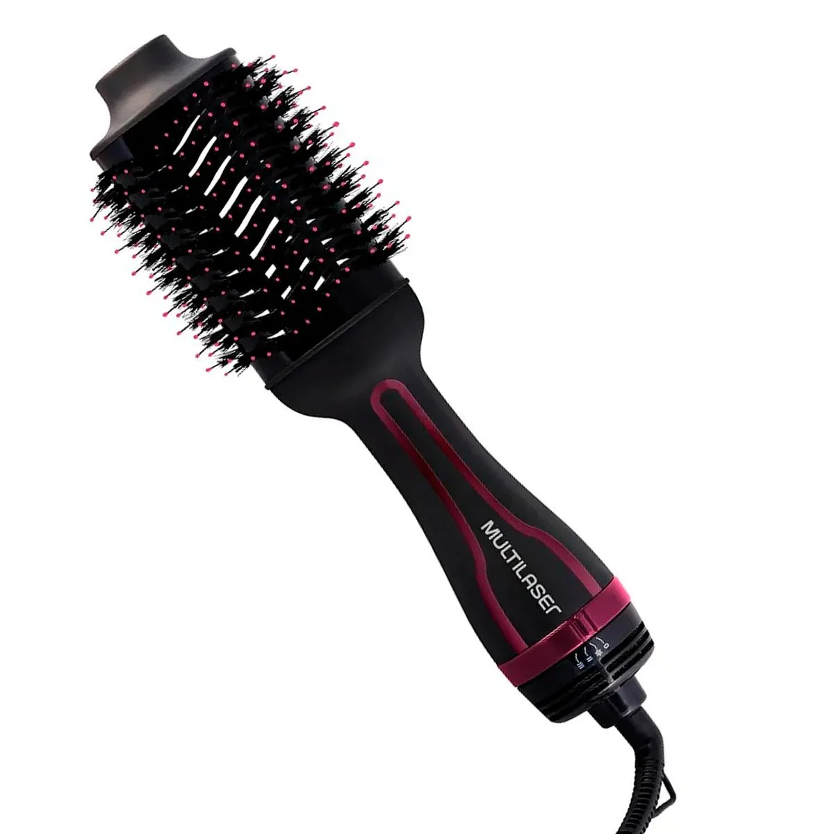 Escova Secadora Modeladora 3 em 1 Multilaser EB035 Preta 220V