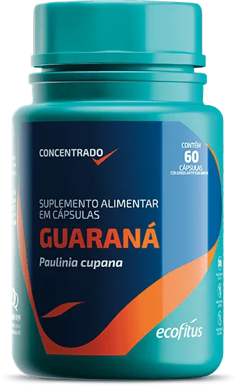 Ecofitus Guaraná com 60 Cápsulas