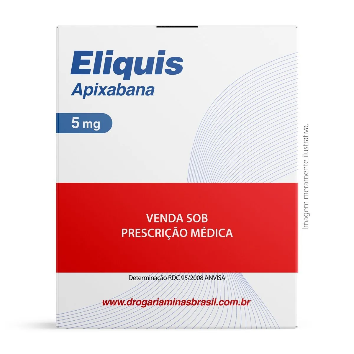 Eliquis Apixabana 5mg Com 60 Comprimidos Pfizer