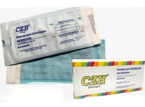 Embalagem Envelope para Autoclave 90x230cm 200un
