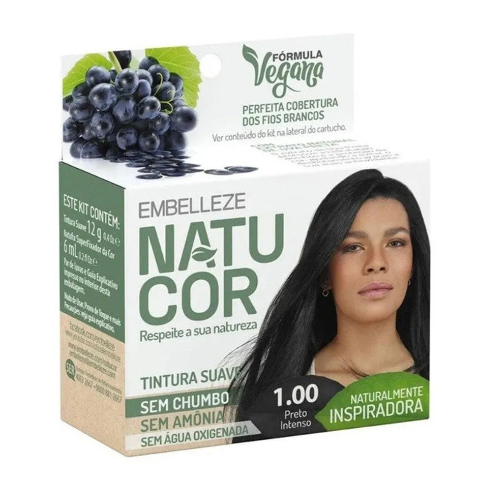 Embelleze Natucor Preto Intenso 1.00