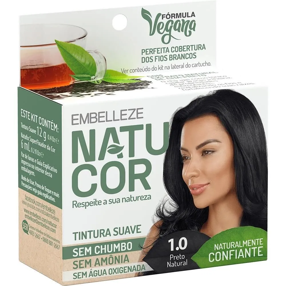 Embelleze Natucor Preto Natural 1.0