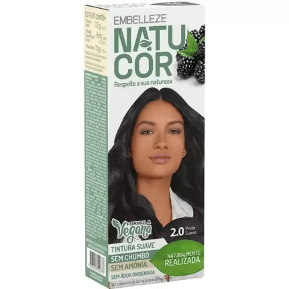 Embelleze Natucor Preto Suave 2.0