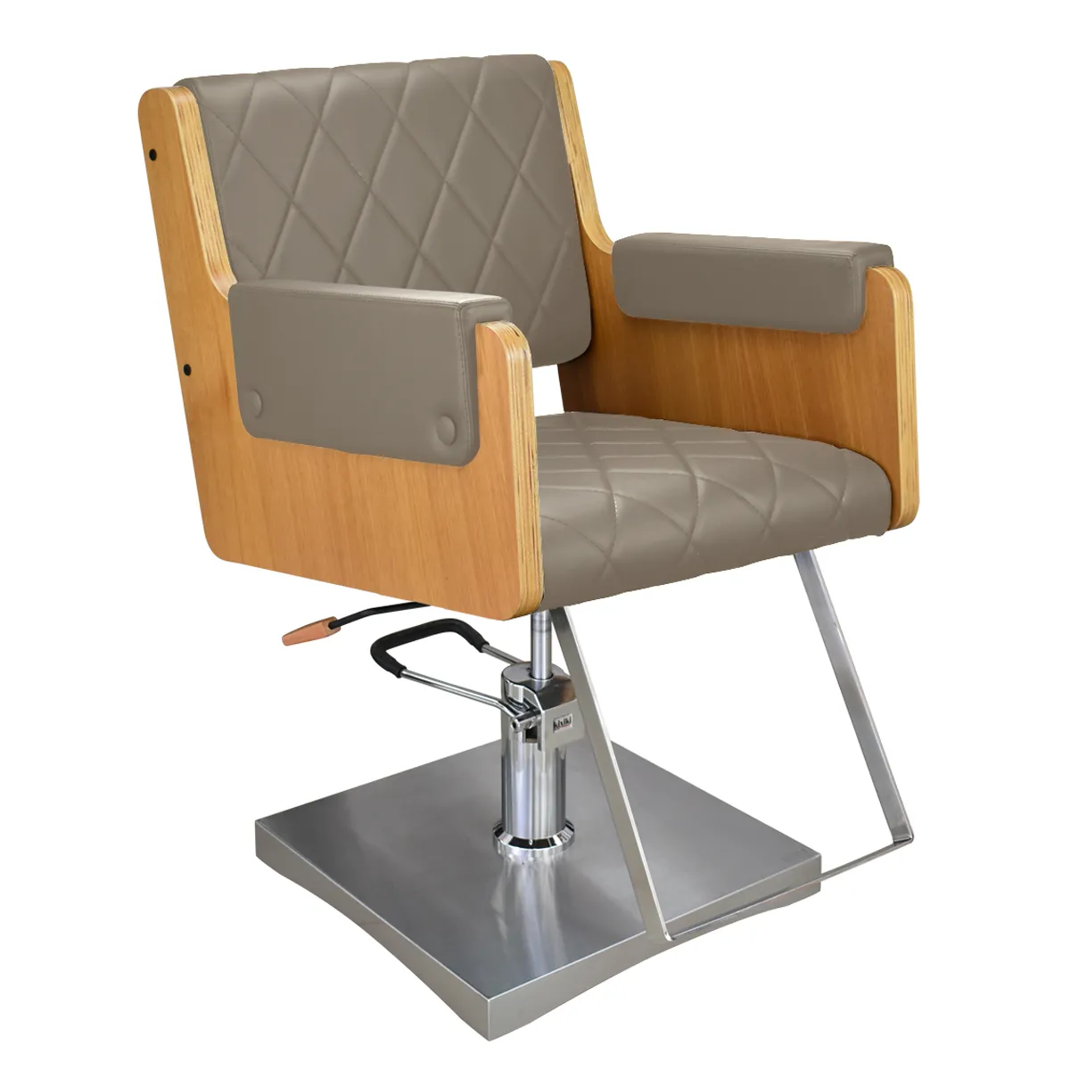 Cadeira Ibiza Encosto Fixo Pé Quadrado Kixiki Fendi Fosco