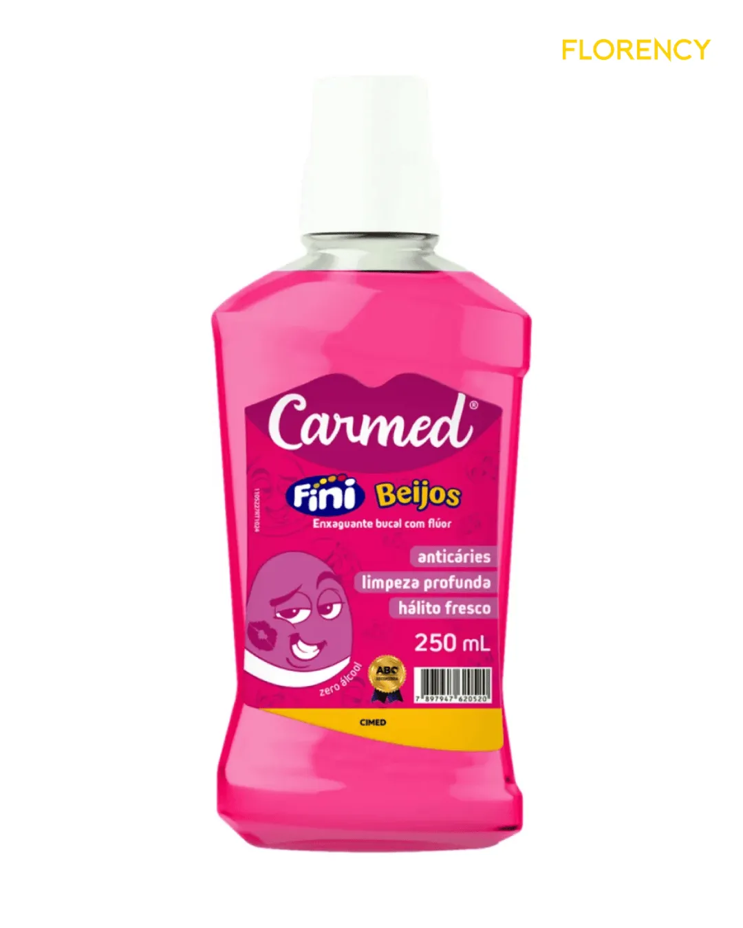 Enxaguante Bucal Carmed Fini Beijos 250ml