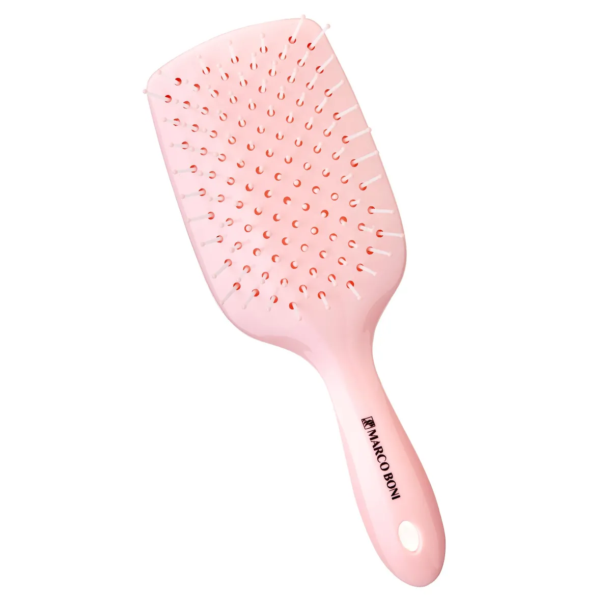 Escova Desembaraçante Raquete Crush Colors Marco Boni Rosa