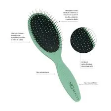 Escova Bty Oval de Desembaraçar Mint Ref. 2328 MQ