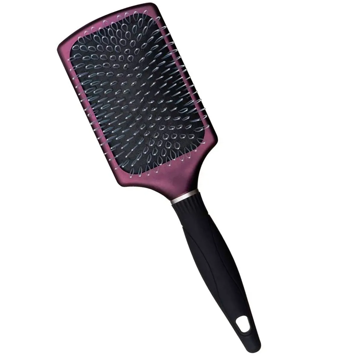 Escova de Cabelo Raquete Belliz Mega Hair Rosa