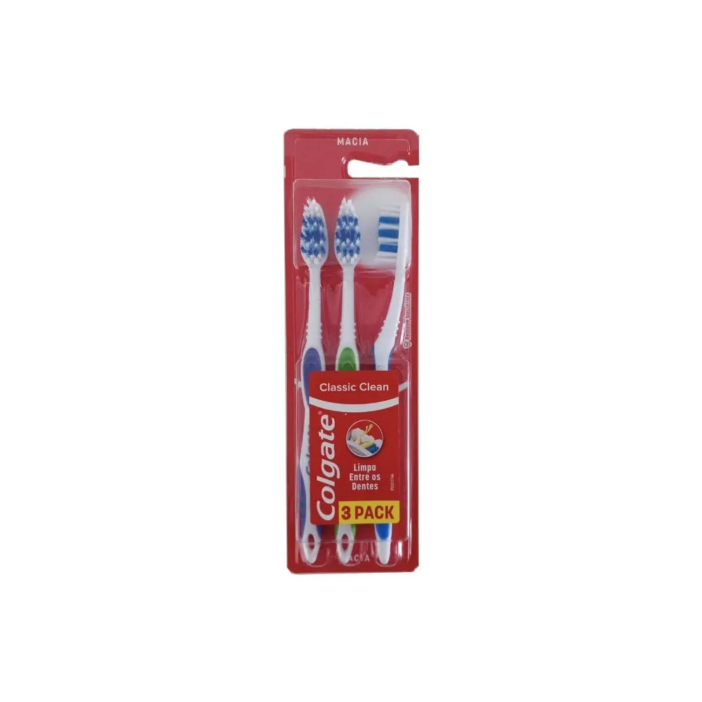 Escova Dental Colgate Classic Clean Lv3 Pg2