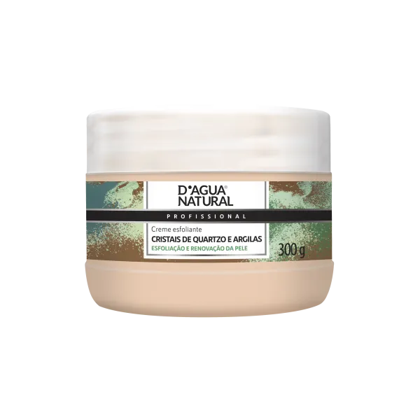 Creme Esfoliante Quartzo E Argilas 300g