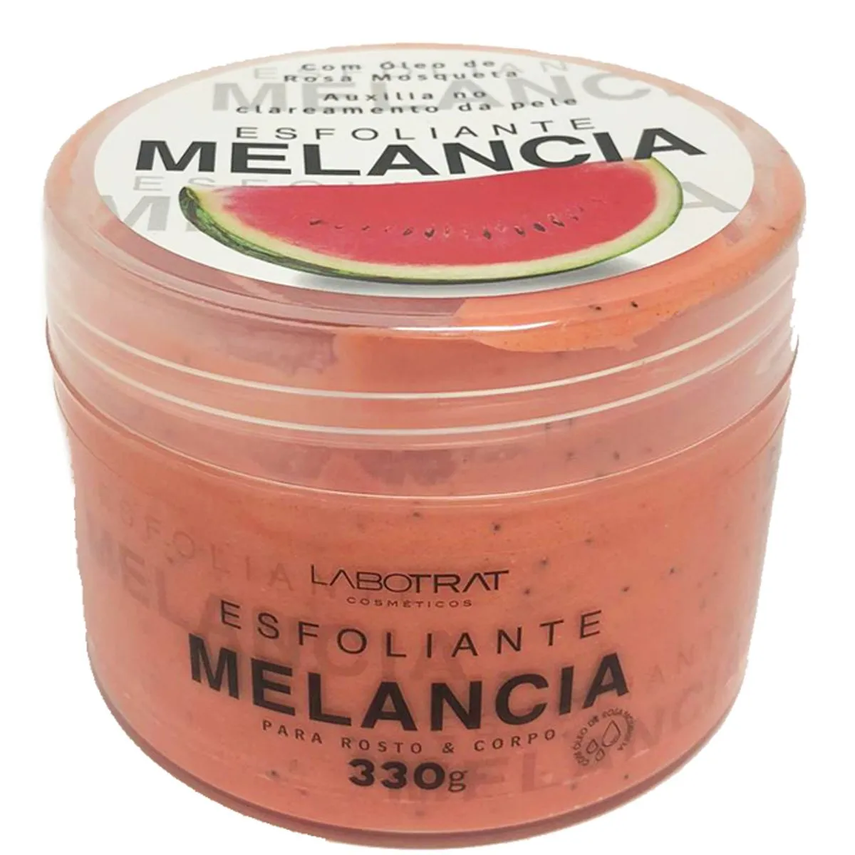 Creme Esfoliante Para o Rosto e Corpo Labotrat 330g Melancia