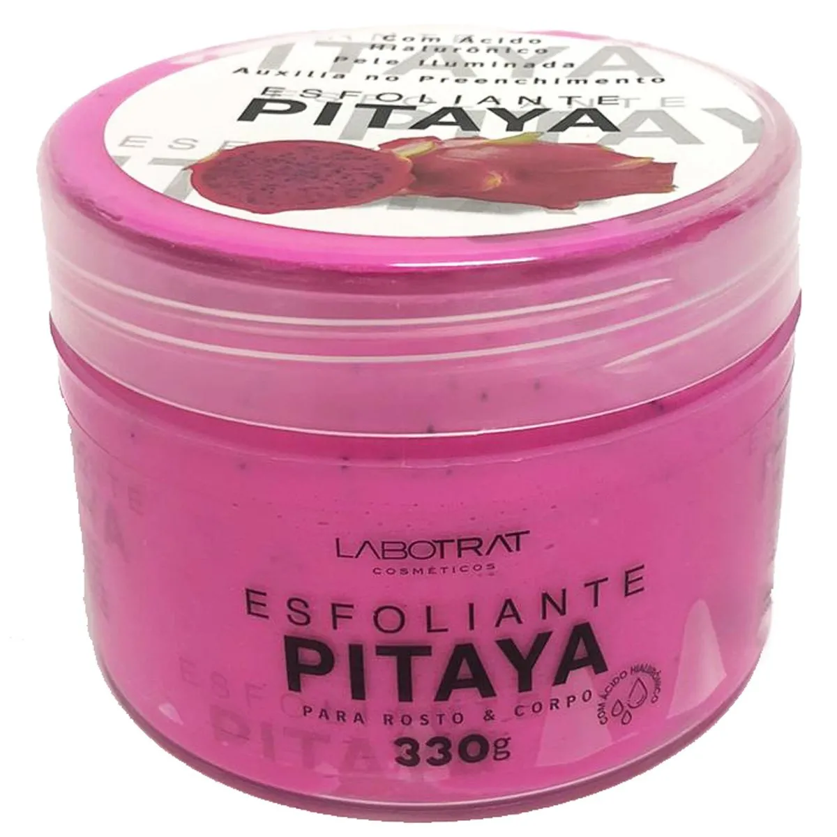 Creme Esfoliante Para o Rosto e Corpo Labotrat 330g Pitaya