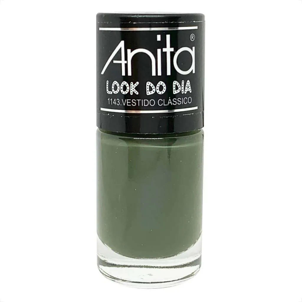 Esmalte Anita Look Do Dia Vestido Classico