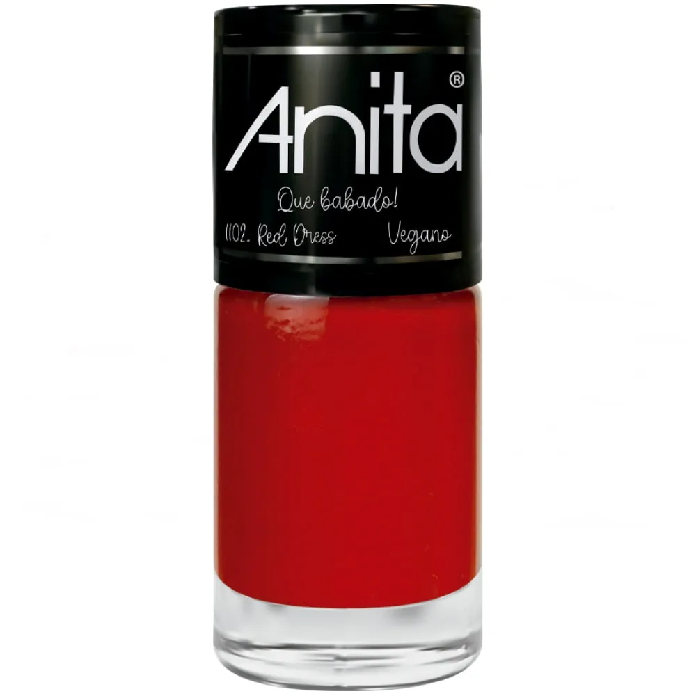 Esmalte Anita Que Babado! Red Dress 10ml