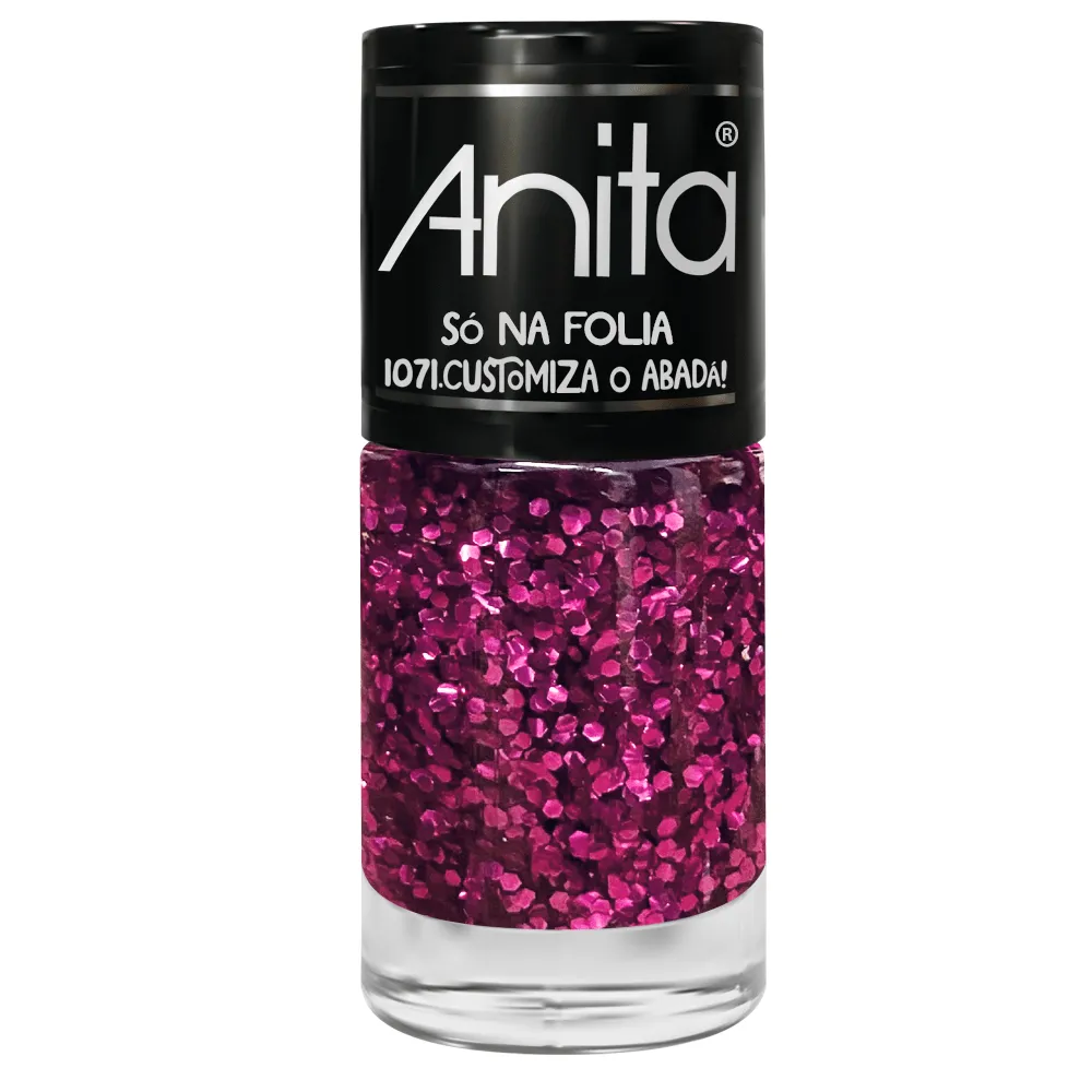 Esmalte Anita Só na Folia - Customiza o Abada!
