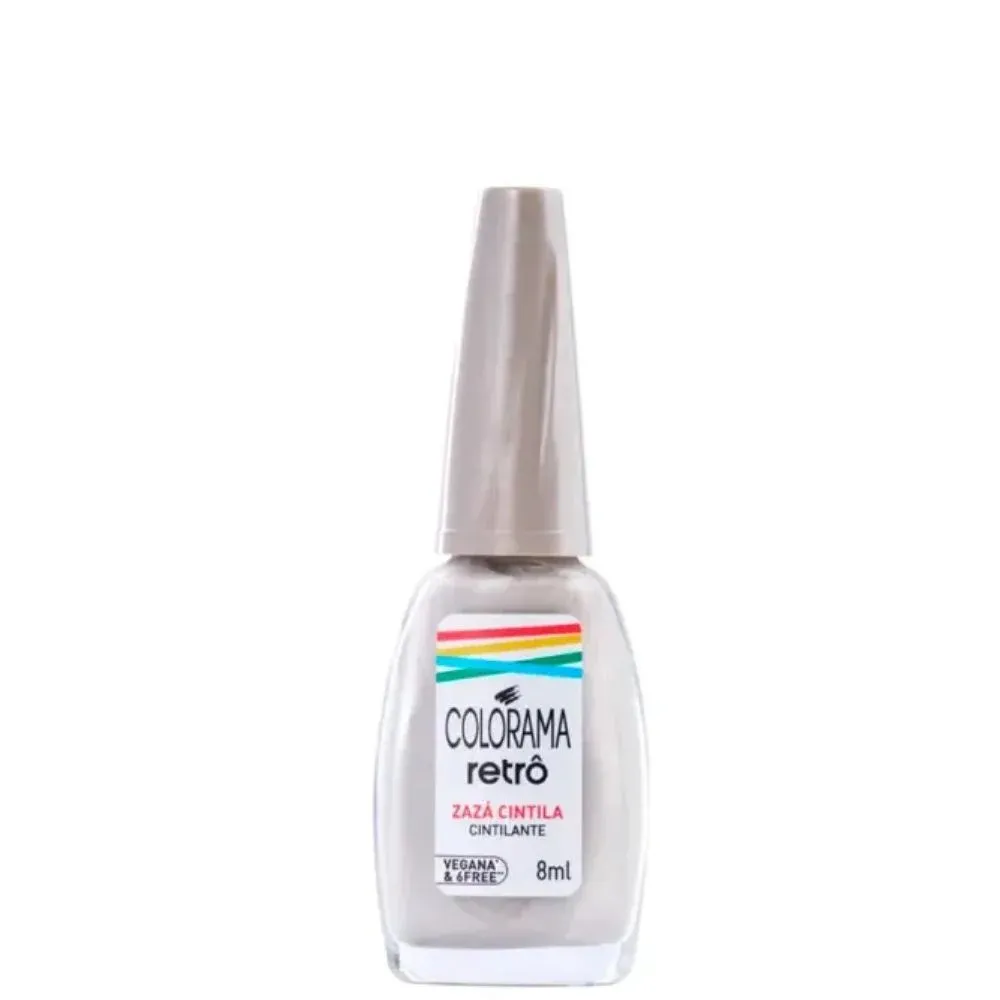 Esmalte Colorama Retrô  Zaza Cintila Cintilante