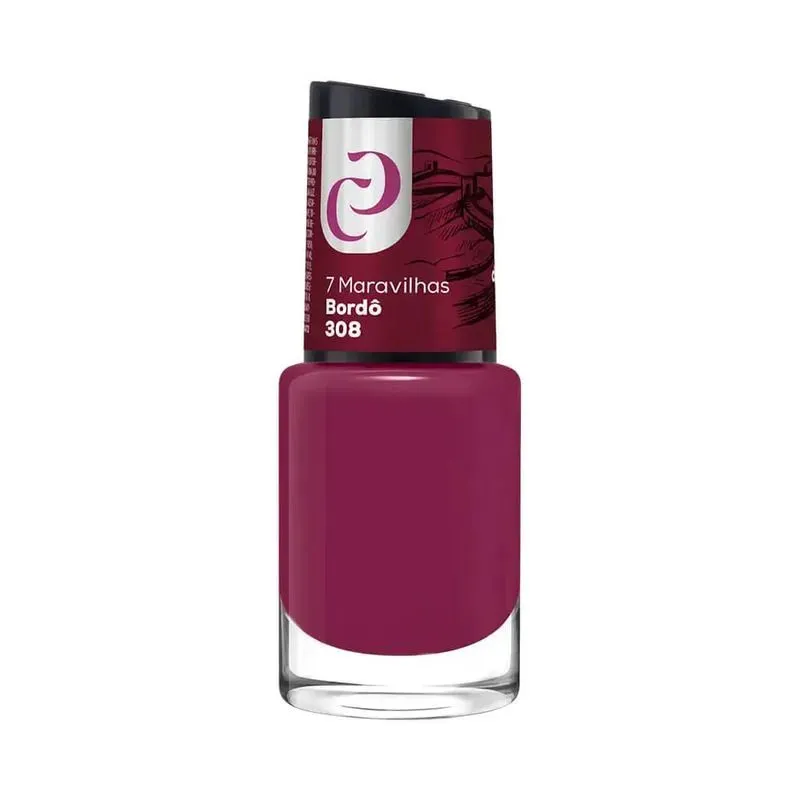 Esmalte Cora 7 Maravilhas Bordo 308